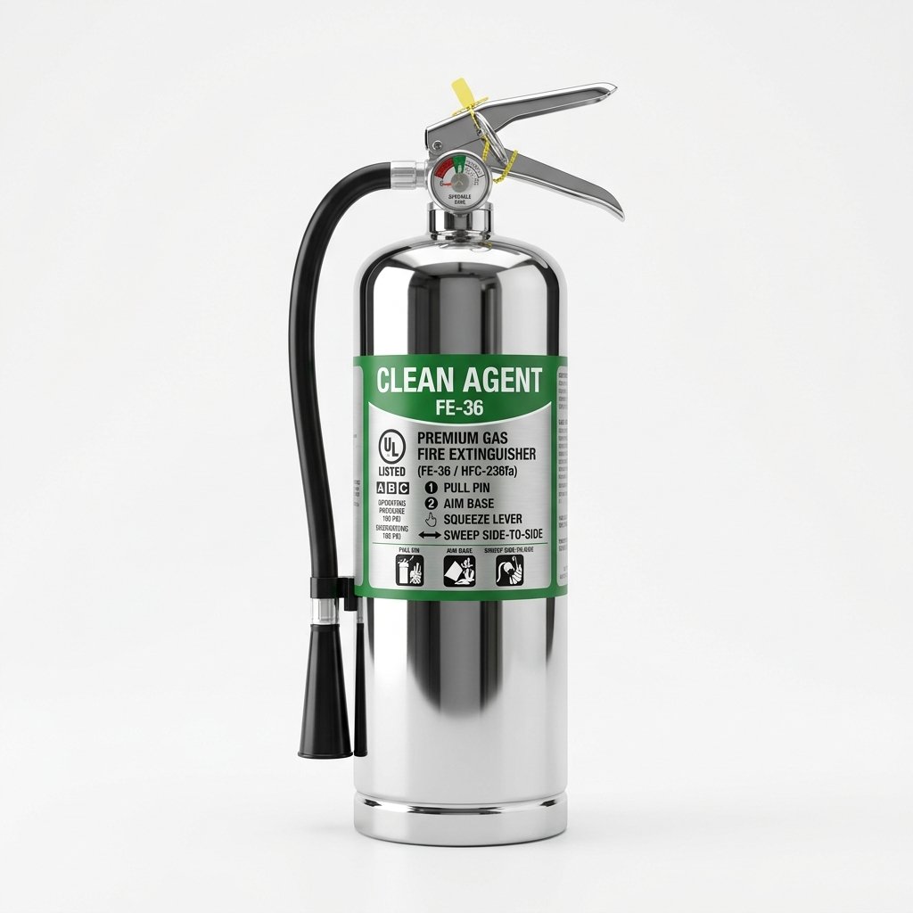Clean Agent Gas Fire Extinguisher (2kg)